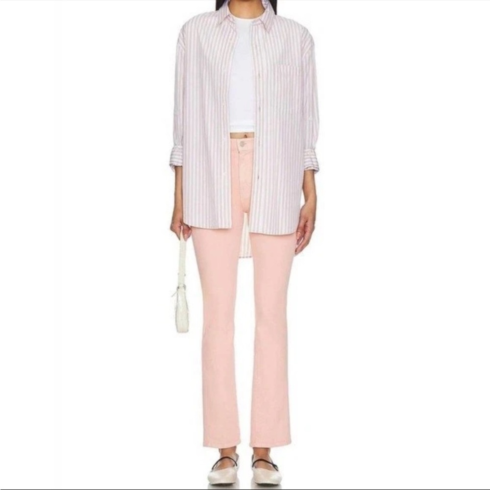 Mother The Insider Hover Jeans The Devil May Care Pink 24